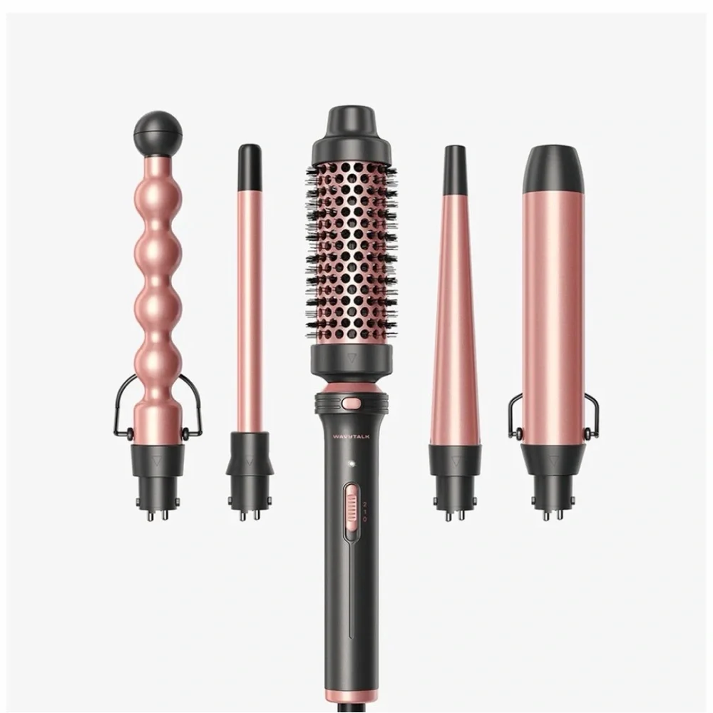 Wavytalk Multi Curl 5-in-1 Curling Wand Set